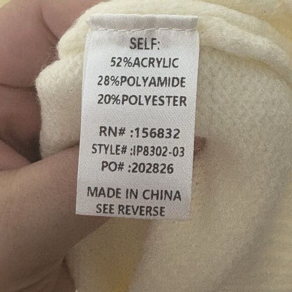 NWT BiBi Women’s Patch Pocket Sequins Sweater Cardigan XL Holiday New Years - Picture 6 of 9